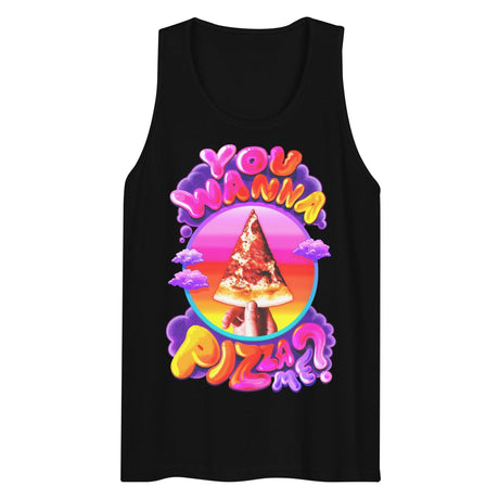 You Wanna Pizza Me? (Tank Top)-Tank Top-Swish Embassy