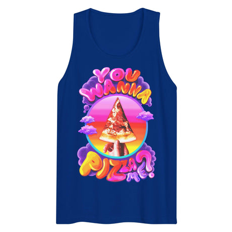 You Wanna Pizza Me? (Tank Top)-Tank Top-Swish Embassy
