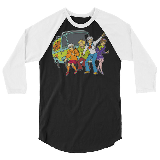 Golden Machine (Raglan) - Black/White