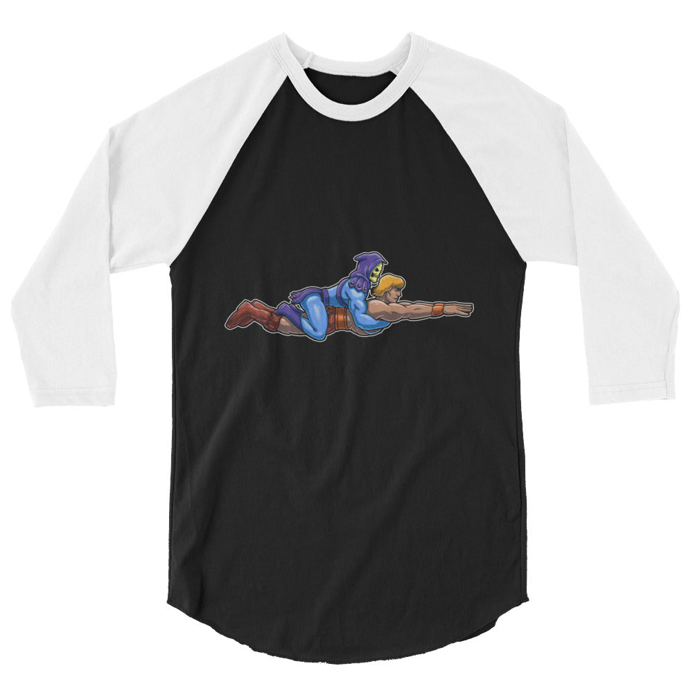 Ambiguously Gay (Raglan) - Black/White