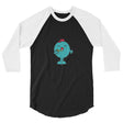 Little Mr. K-Hole (Raglan) - Black/White