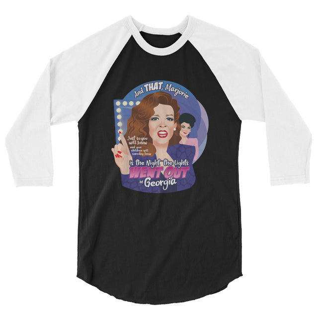 Just So You Know (Raglan) - Black/White