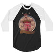 Debut garment mockup | Taurus (Raglan) | Black/White