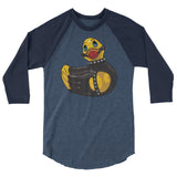Rubber Ducky (Raglan) - Heather Denim/Navy