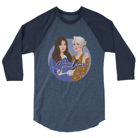 Cerulean (Raglan) - Heather Denim/Navy