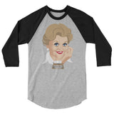 Detective (Raglan) - Heather Grey/Black