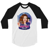 Just So You Know (Raglan) - White/Black