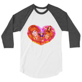 Fancy Like This (Raglan) - White/Heather Charcoal