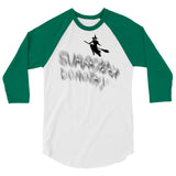 Surrender Dorothy (Raglan) - White/Kelly