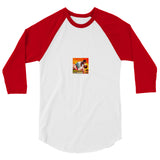 The Wind Done Already Had Herses (Raglan) - White/Red