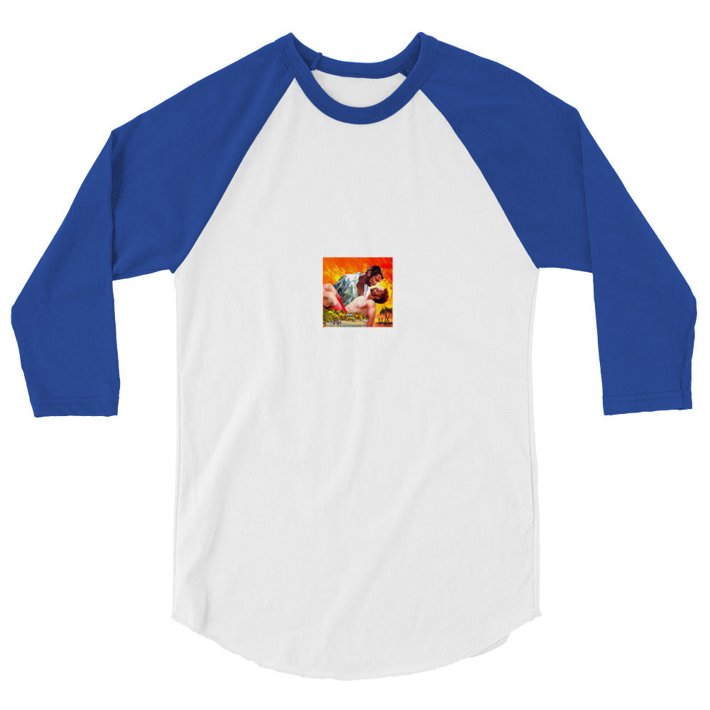 The Wind Done Already Had Herses (Raglan) - White/Royal