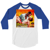 The Wind Done Already Had Herses (Raglan) - White/Royal