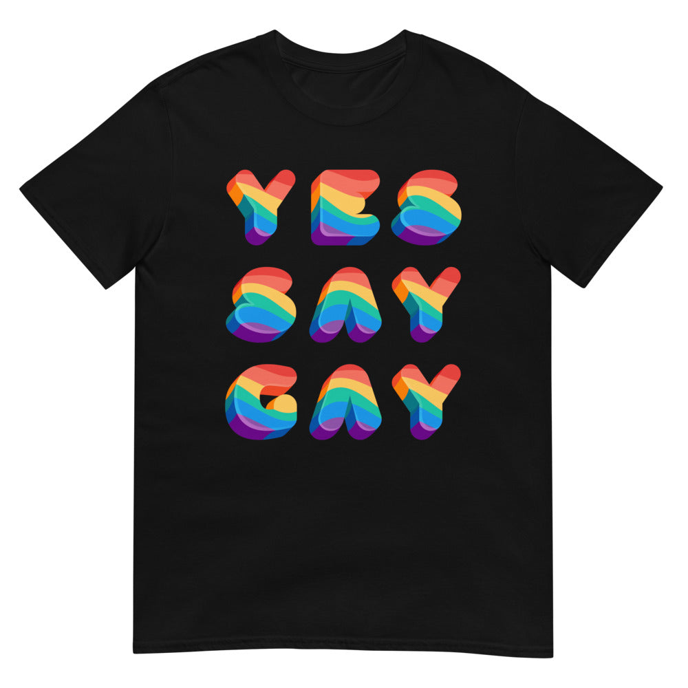 Yes Say Gay (Daily Dozen) - Black