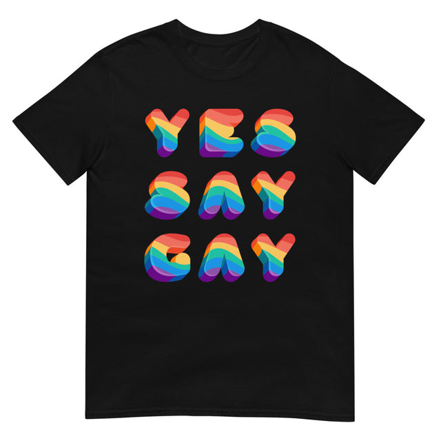 Yes Say Gay (Daily Dozen) - Black