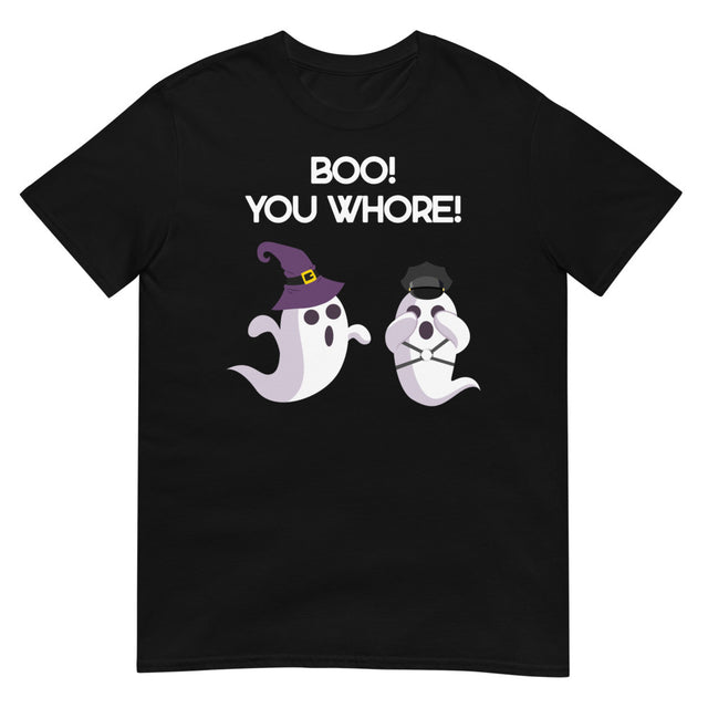 Boo! You Whore! (Daily Dozen) - Black