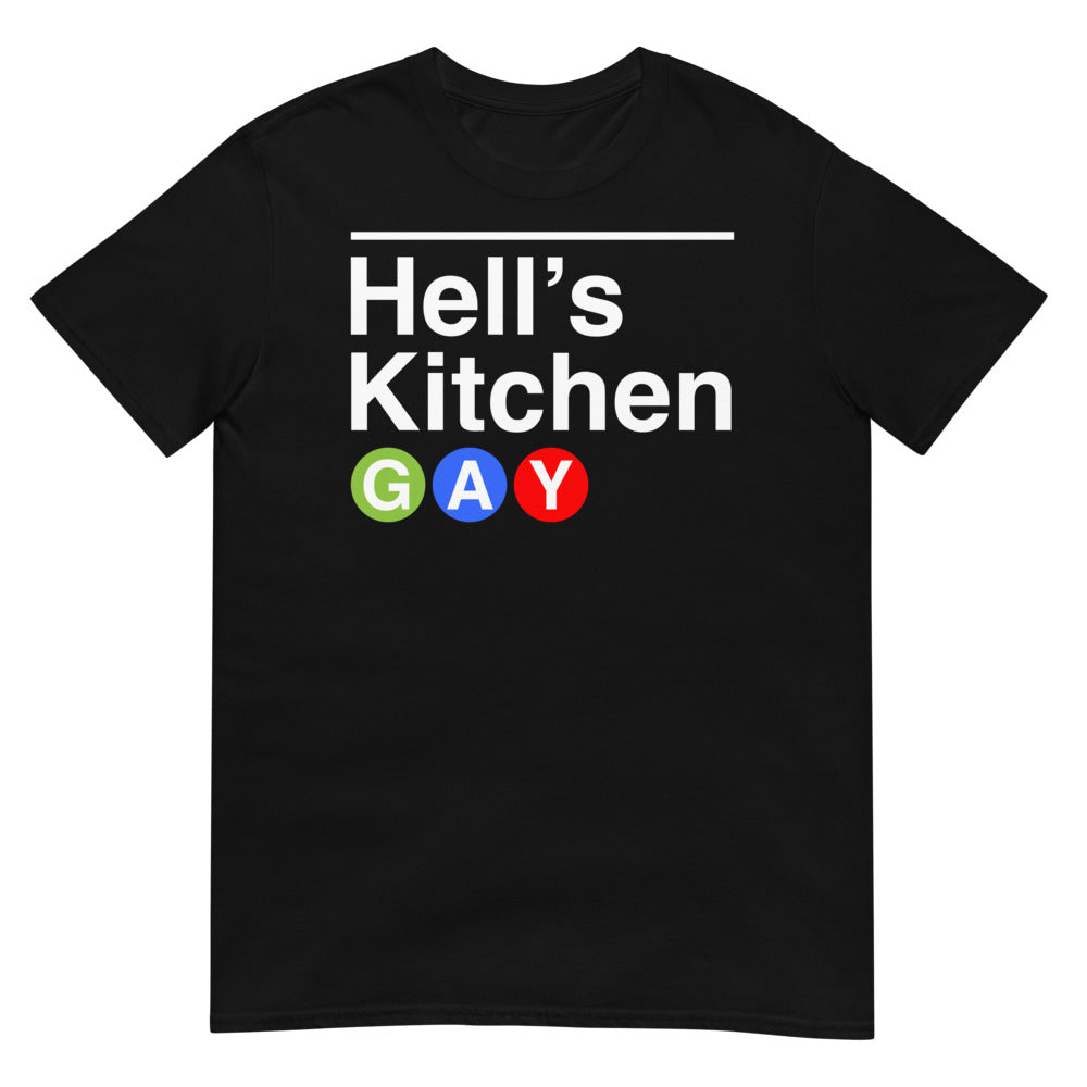 Hell's Kitchen GAY Subway Lines (Daily Dozen) - Black