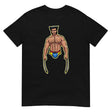 Debut garment mockup | Adamantium Hands (Daily Dozen) | Black
