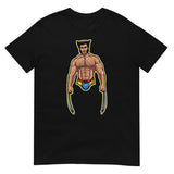 Debut garment mockup | Adamantium Hands (Daily Dozen) | Black