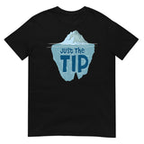 Debut garment mockup | Just the Tip (Daily Dozen) | Black
