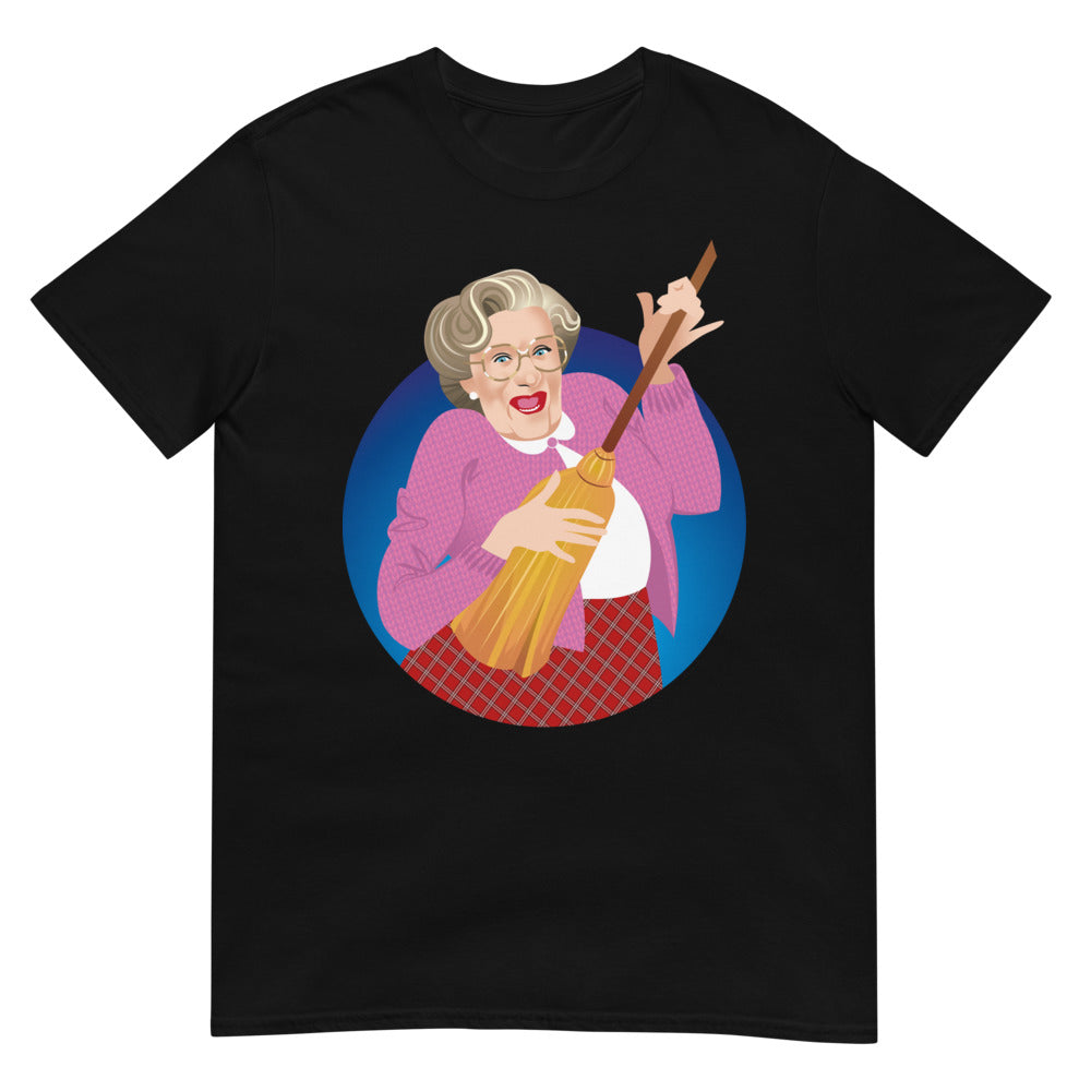 Debut garment mockup | Sweep it Real (Daily Dozen) | Black