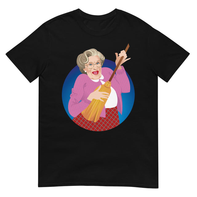 Debut garment mockup | Sweep it Real (Daily Dozen) | Black