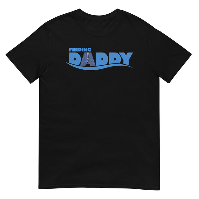 Debut garment mockup | Finding Daddy (Daily Dozen) | Black