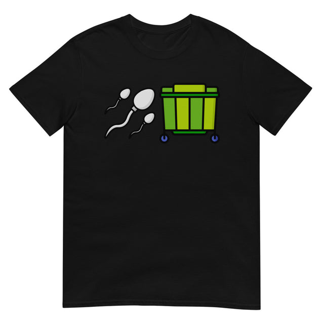 Debut garment mockup | Dumpster (Daily Dozen) | Black