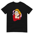 Debut garment mockup | Pink Bird (Daily Dozen) | Black