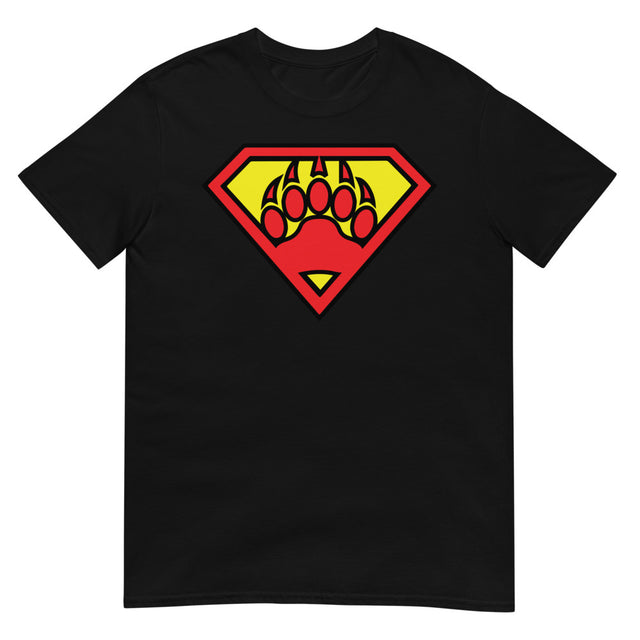 Debut garment mockup | Super Bear (Daily Dozen) | Black