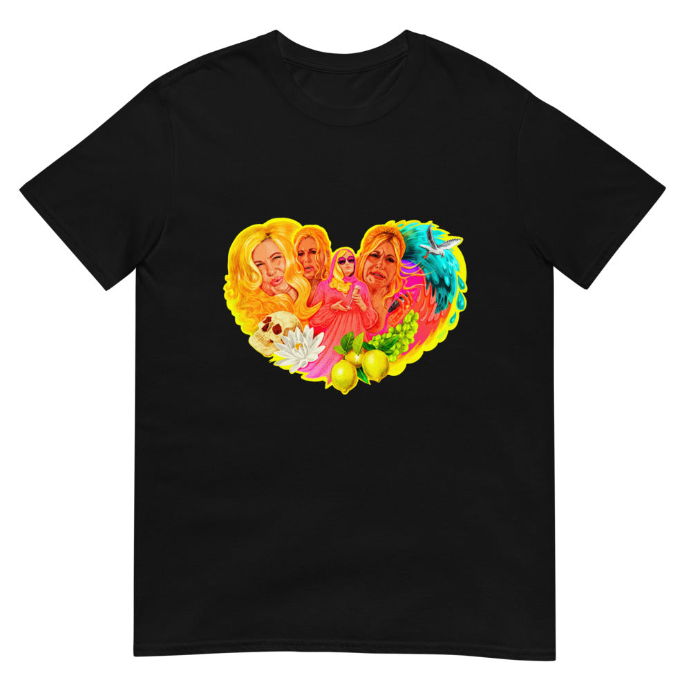 Debut garment mockup | Bambi Eyes (Daily Dozen) | Black