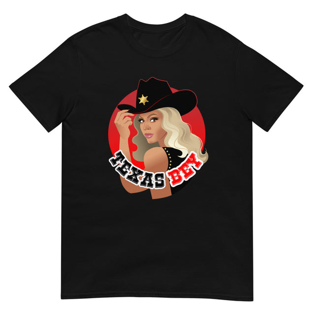 Debut garment mockup | Texas (Daily Dozen) | Black
