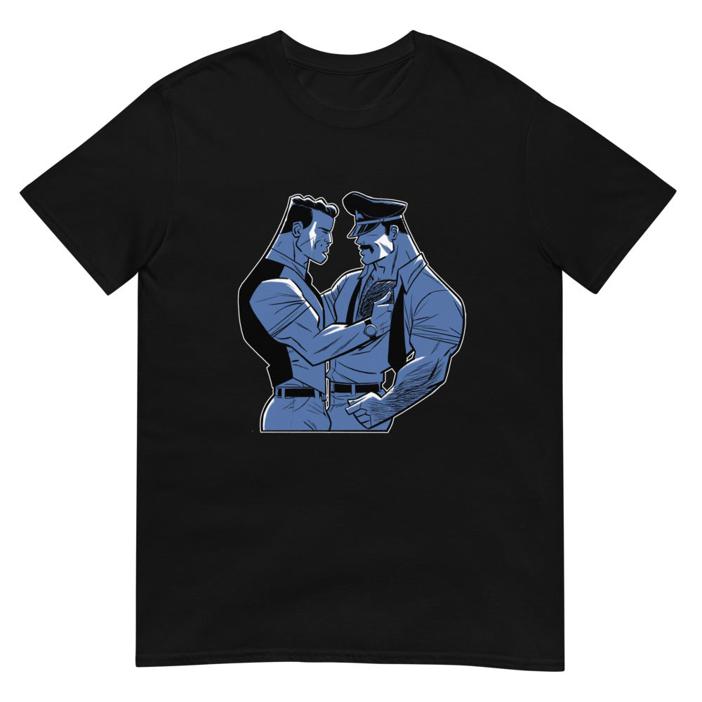 Debut garment mockup | Friendly Skies (Daily Dozen) | Black