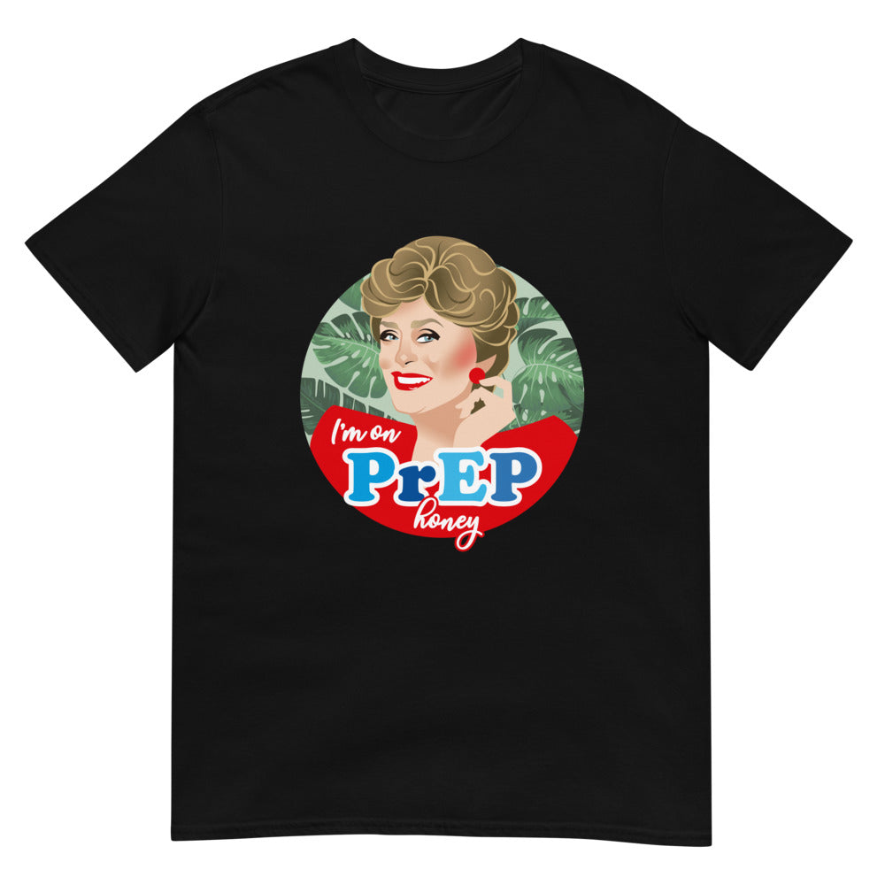 Debut garment mockup | I'm on PrEP Honey (Daily Dozen) | Black