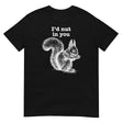 Debut garment mockup | I'd Nut in You (Daily Dozen) | Black