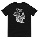 Debut garment mockup | I'd Nut in You (Daily Dozen) | Black