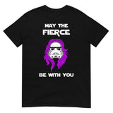 Debut garment mockup | May the Fierce Be With You (Daily Dozen) | Black