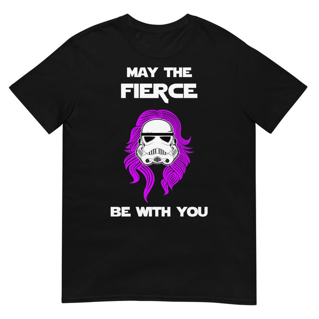 Debut garment mockup | May the Fierce Be With You (Daily Dozen) | Black