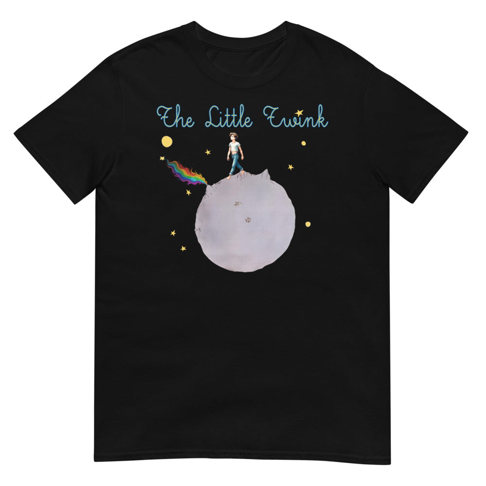 Debut garment mockup | The Little Twink (Daily Dozen) | Black