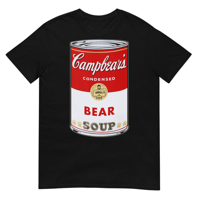 Debut garment mockup | Bear Soup (Daily Dozen) | Black