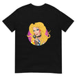 Debut garment mockup | Inch Worm (Daily Dozen) | Black