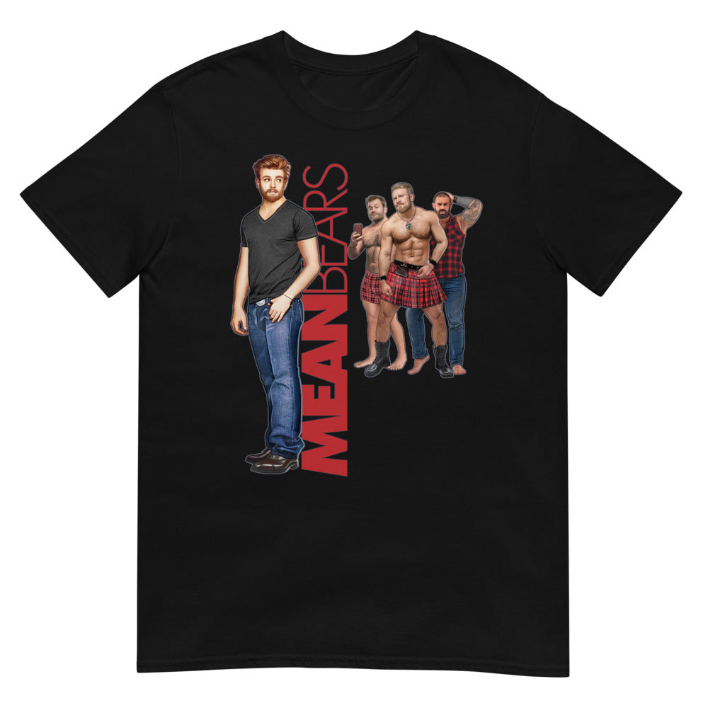 Debut garment mockup | Mean Bears (Daily Dozen) | Black