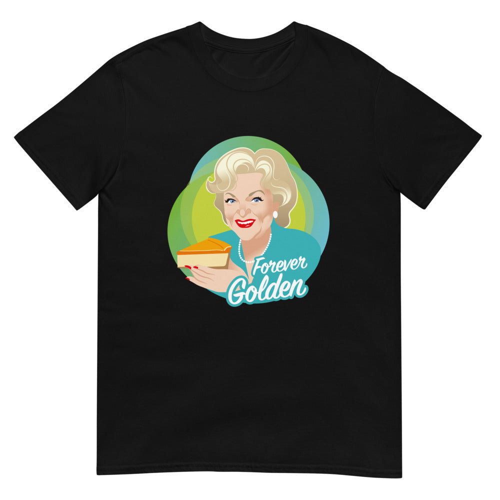 Debut garment mockup | Forever Golden (Daily Dozen) | Black