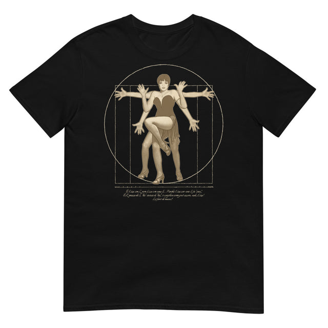 Debut garment mockup | The Divine Jazz Hands (Daily Dozen) | Black