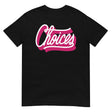Debut garment mockup | Choices (Daily Dozen) | Black