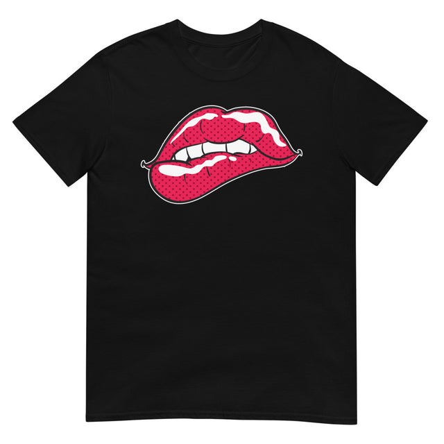Debut garment mockup | Pop Lust (Daily Dozen) | Black