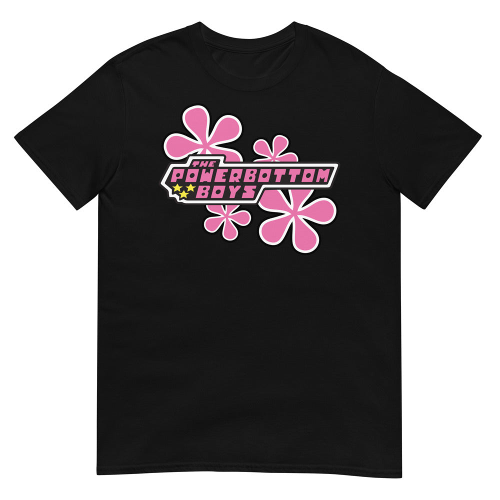 Debut garment mockup | PowerBtm Boys (Daily Dozen) | Black