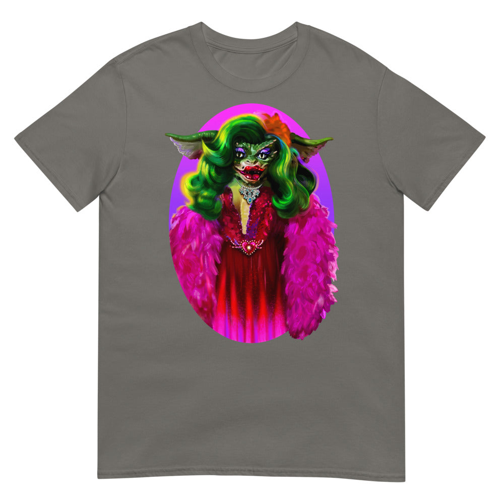 Greta Glamazon (Basic Tee) - Charcoal