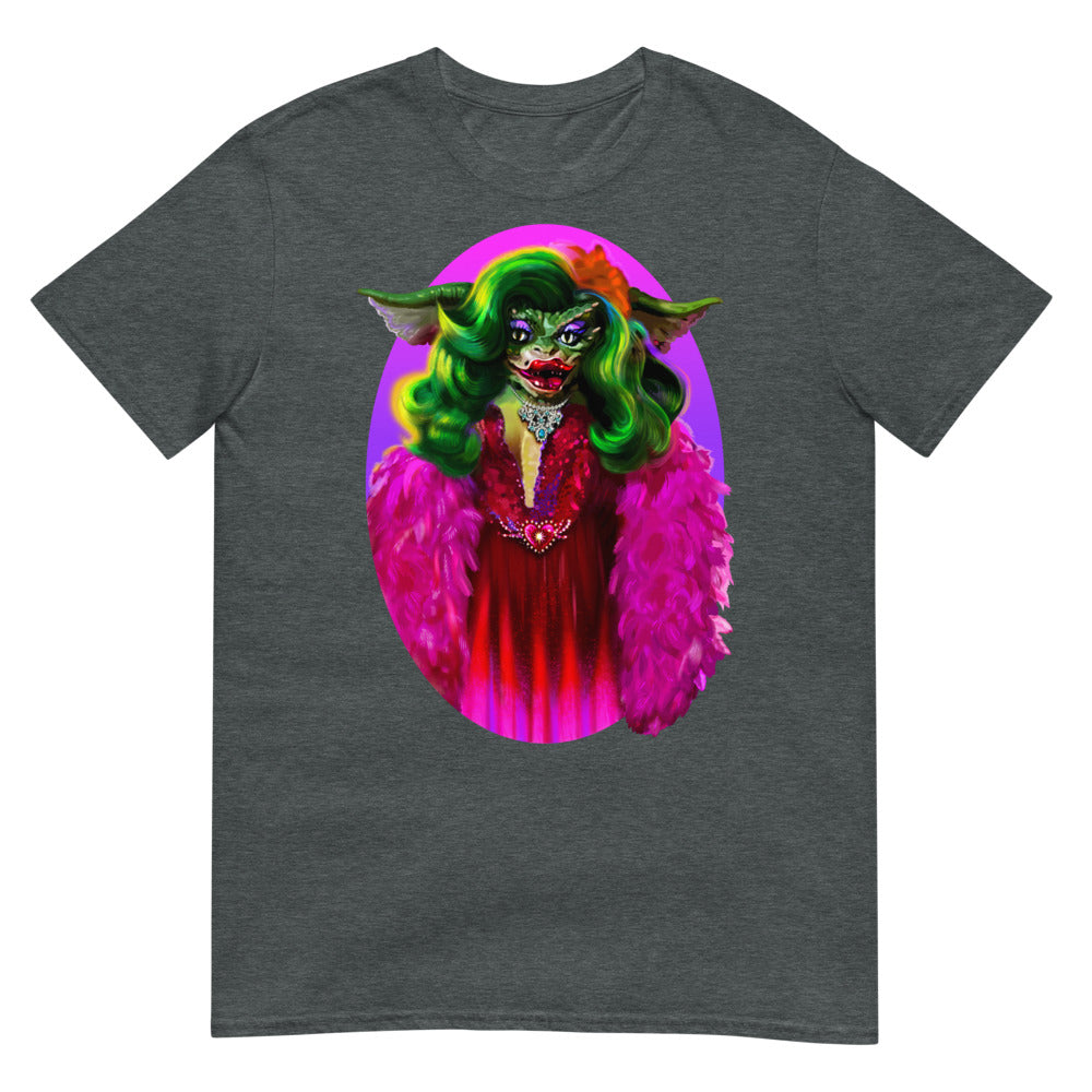 Greta Glamazon (Basic Tee) - Dark Heather