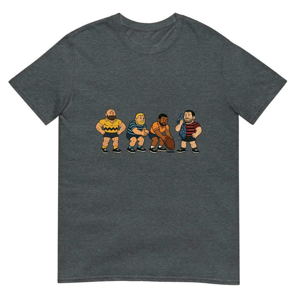 Debut garment mockup | Good Beef (Basic Tee) | Dark Heather