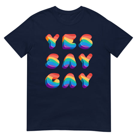Yes Say Gay (Daily Dozen) - Navy